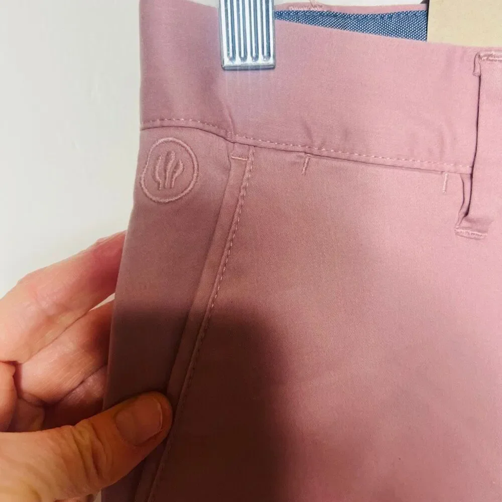 Fat Face Mawes Organic Chino Shorts Light Pink W 30, 10